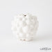 Global Views Bubble Vase - Volcanic White