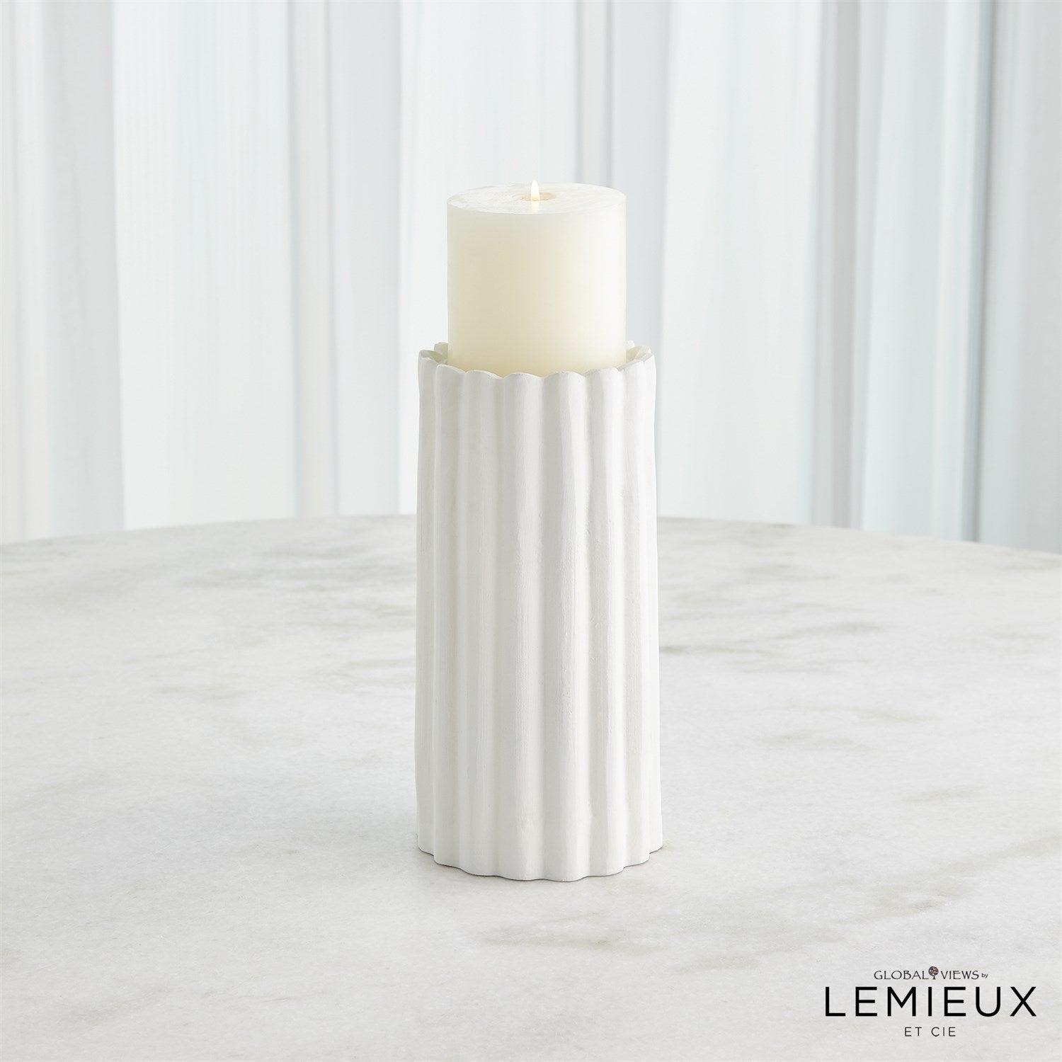 Global Views Olivier Candle Holder & Gaspard Vase