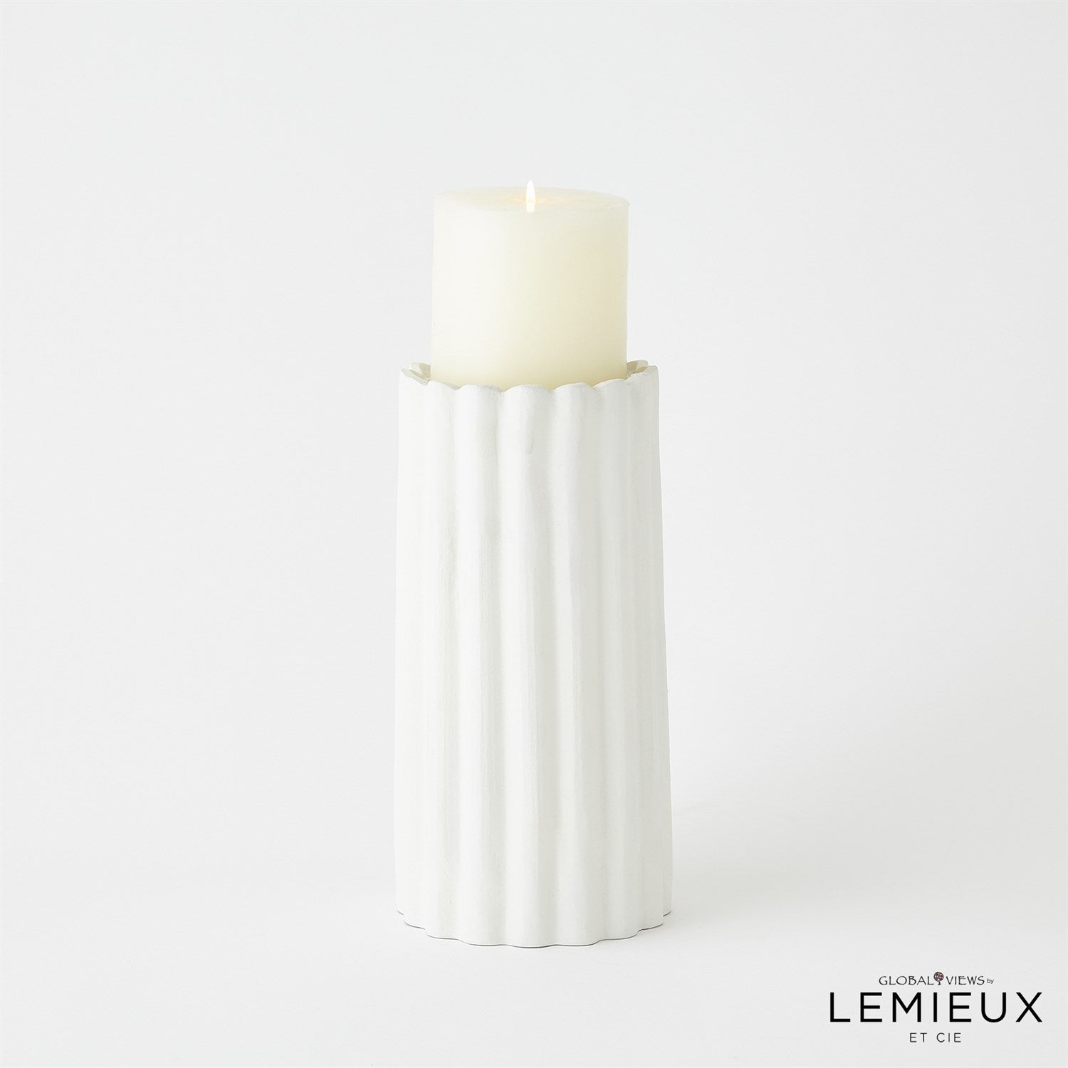 Global Views Olivier Candle Holder & Gaspard Vase