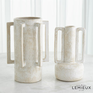 Global Views Normandie and Bretagne Vase - Natural