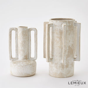 Global Views Normandie and Bretagne Vase - Natural