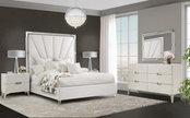 Michael Amini Penthouse Bed - Ash Gray