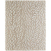 Feizy Wallace 8A37F Modern Floral & Botanical Rug in Tan/Ivory