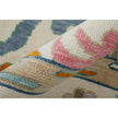 Feizy Karina 69G8F Transitional Floral & Botanical Rug in Ivory/Blue/Pink