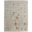 Feizy Kasbah 69G1F Transitional Moroccan Rug in Tan/Orange/Gray