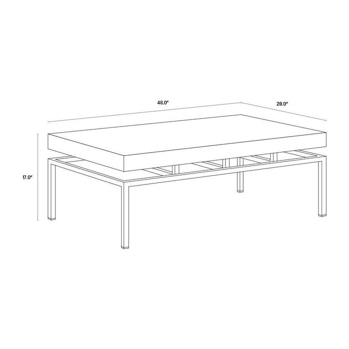 Sunpan Toreno Coffee Table