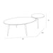 Sunpan Tuner Coffee Table - Oval