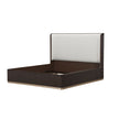 Michael Amini West Kensington Bed - Buff/Medium Espresso