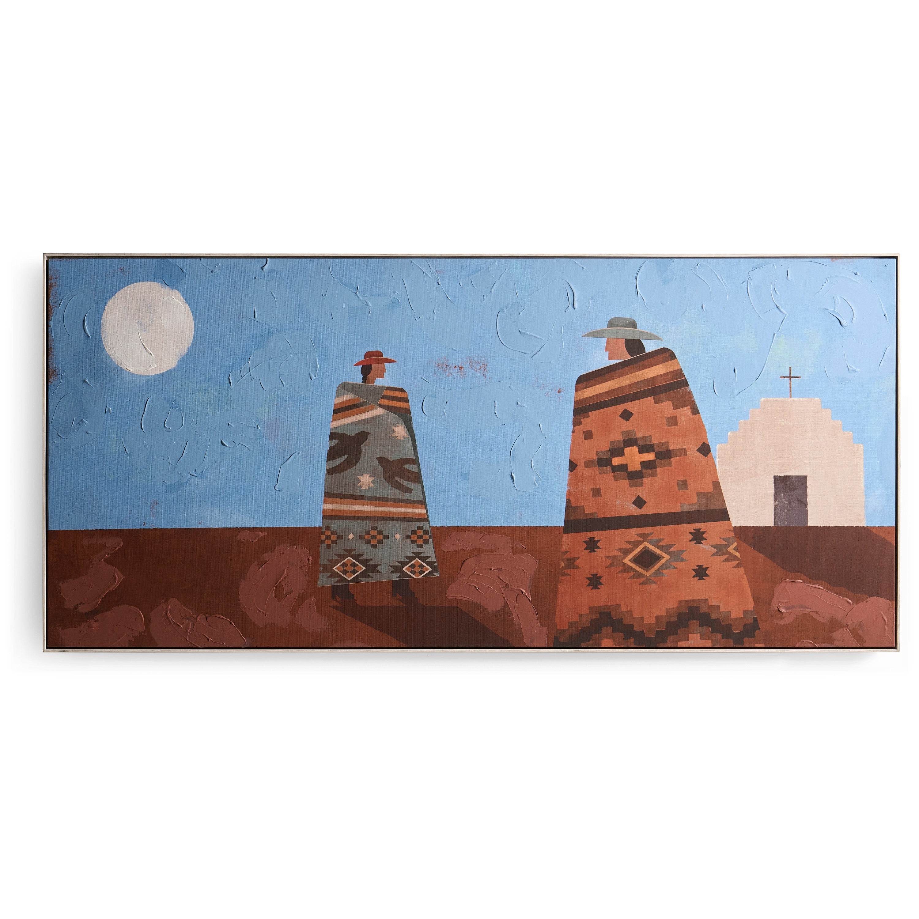 Jonathan Charles Navaho Blanket Artwork