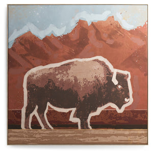 Jonathan Charles Buffalo Sunset Artwork