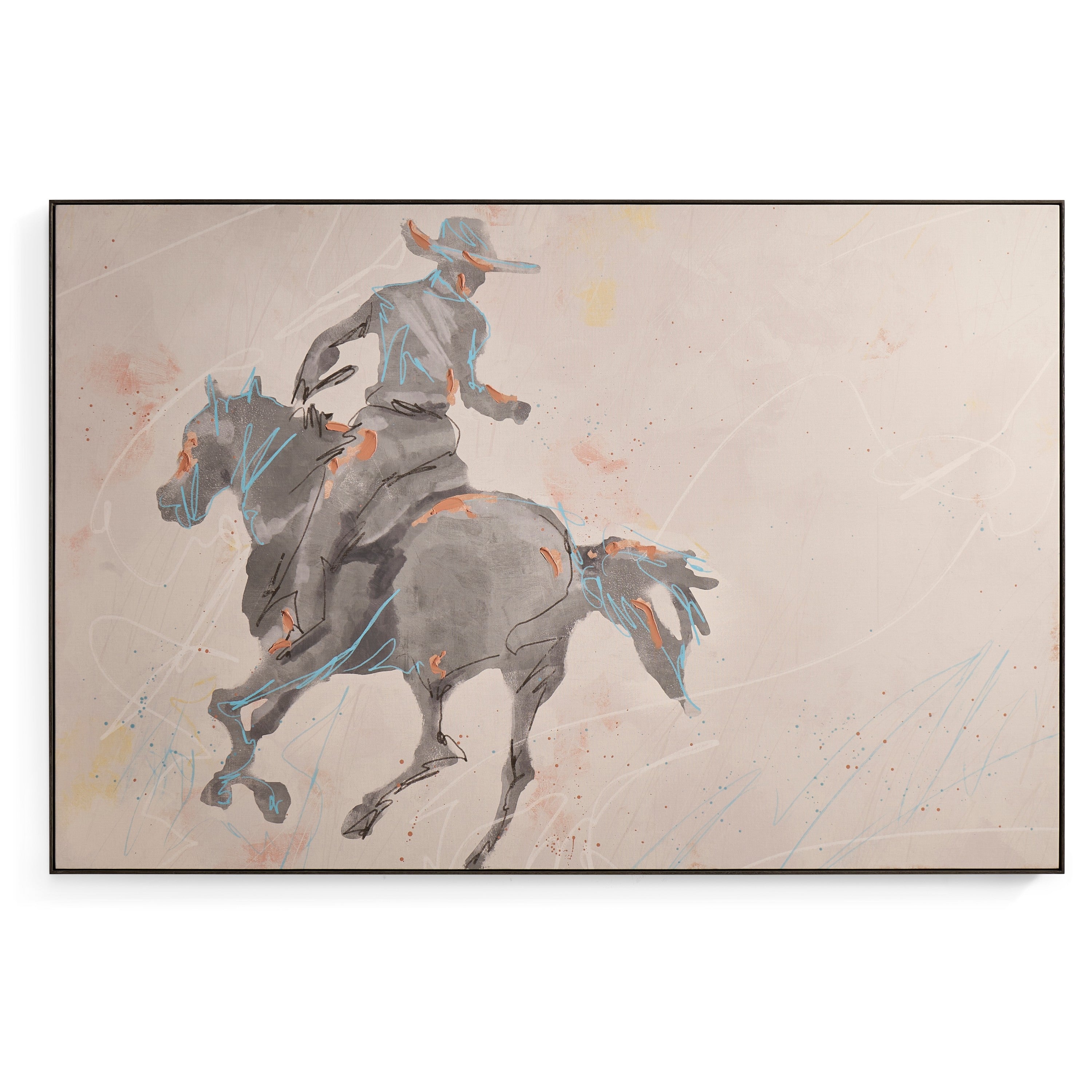 Jonathan Charles Stallions of the Plains Artwork