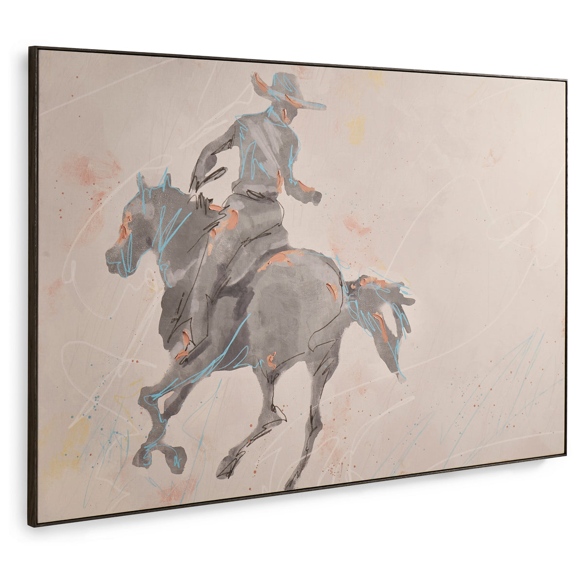 Jonathan Charles Stallions of the Plains Artwork