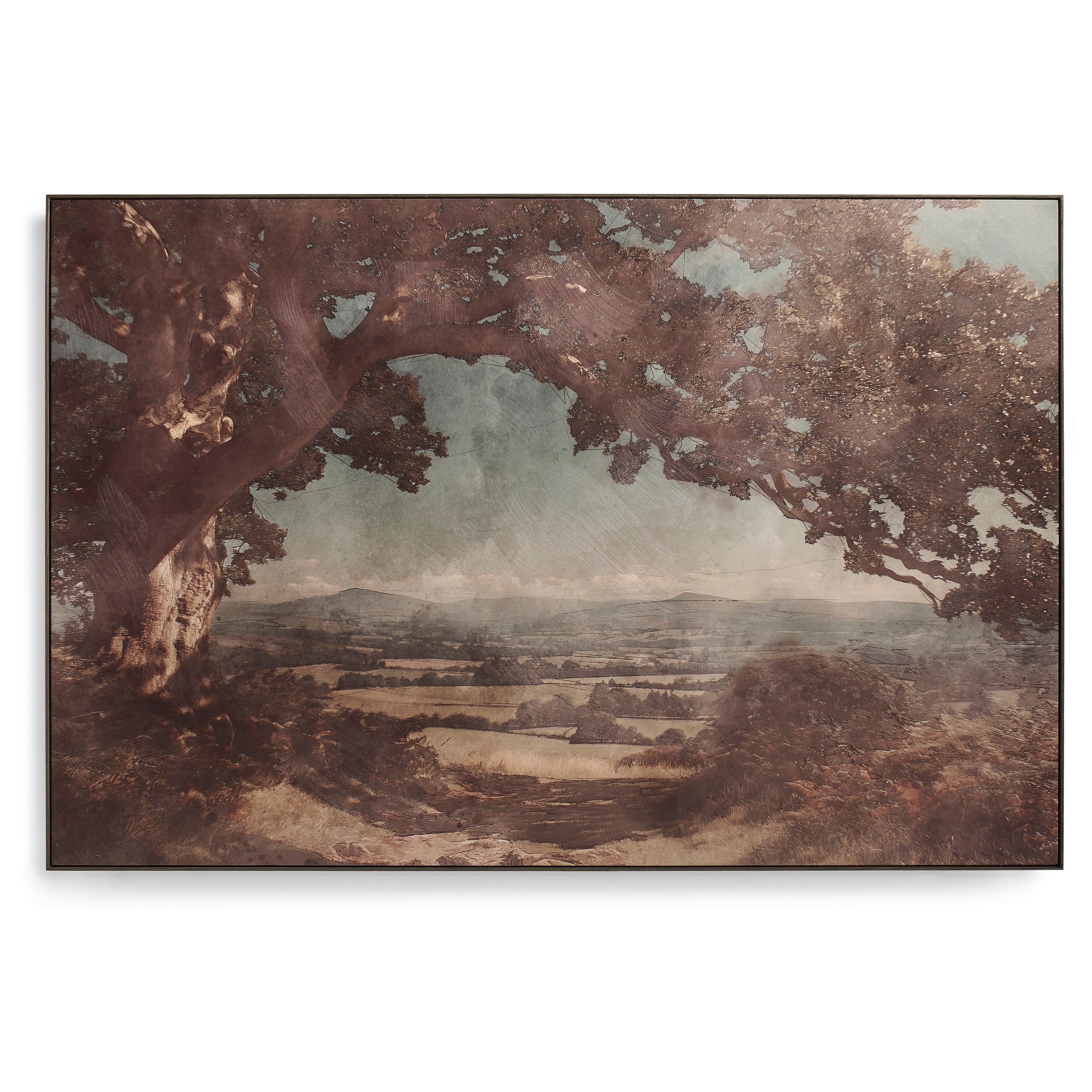 Jonathan Charles English Rolling Hills Artwork