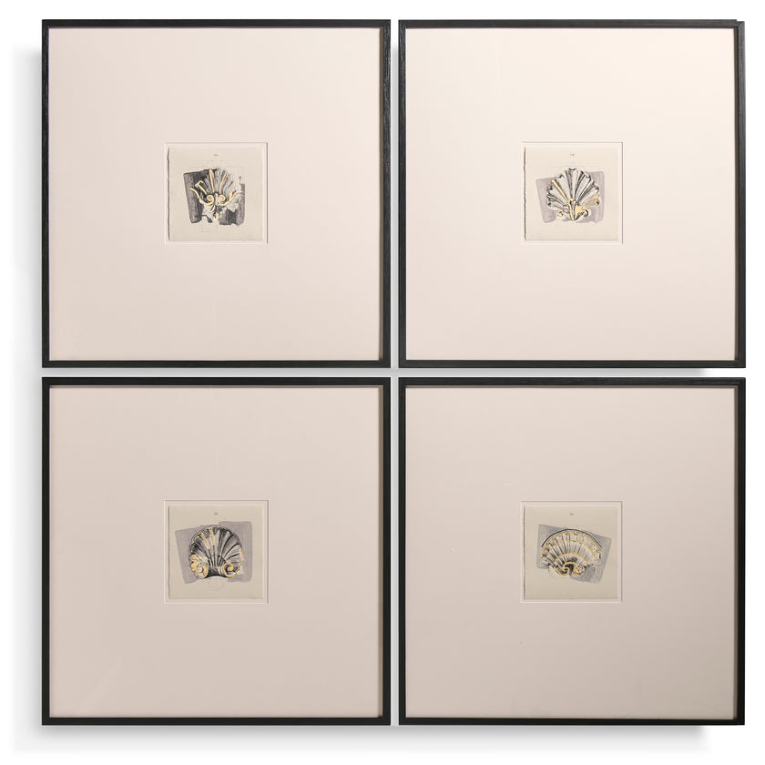 Jonathan Charles Architectural Clamshells Artwork