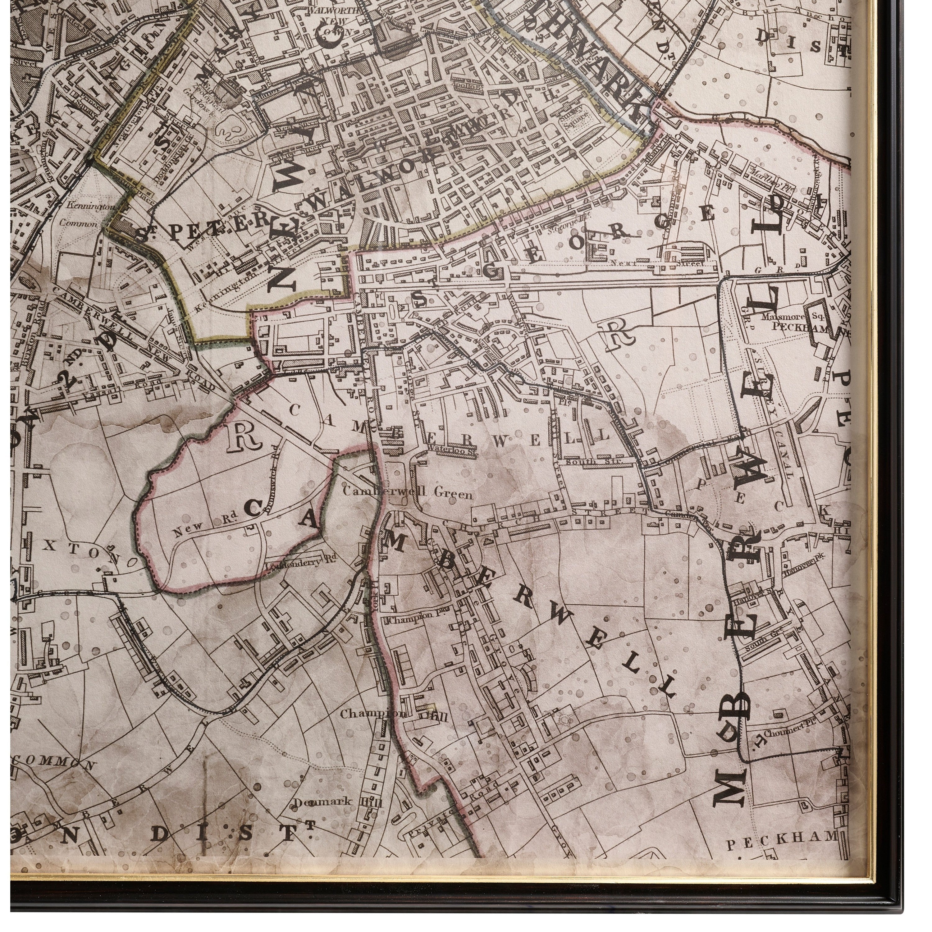Jonathan Charles Districts of the Metropolis - Set of 6