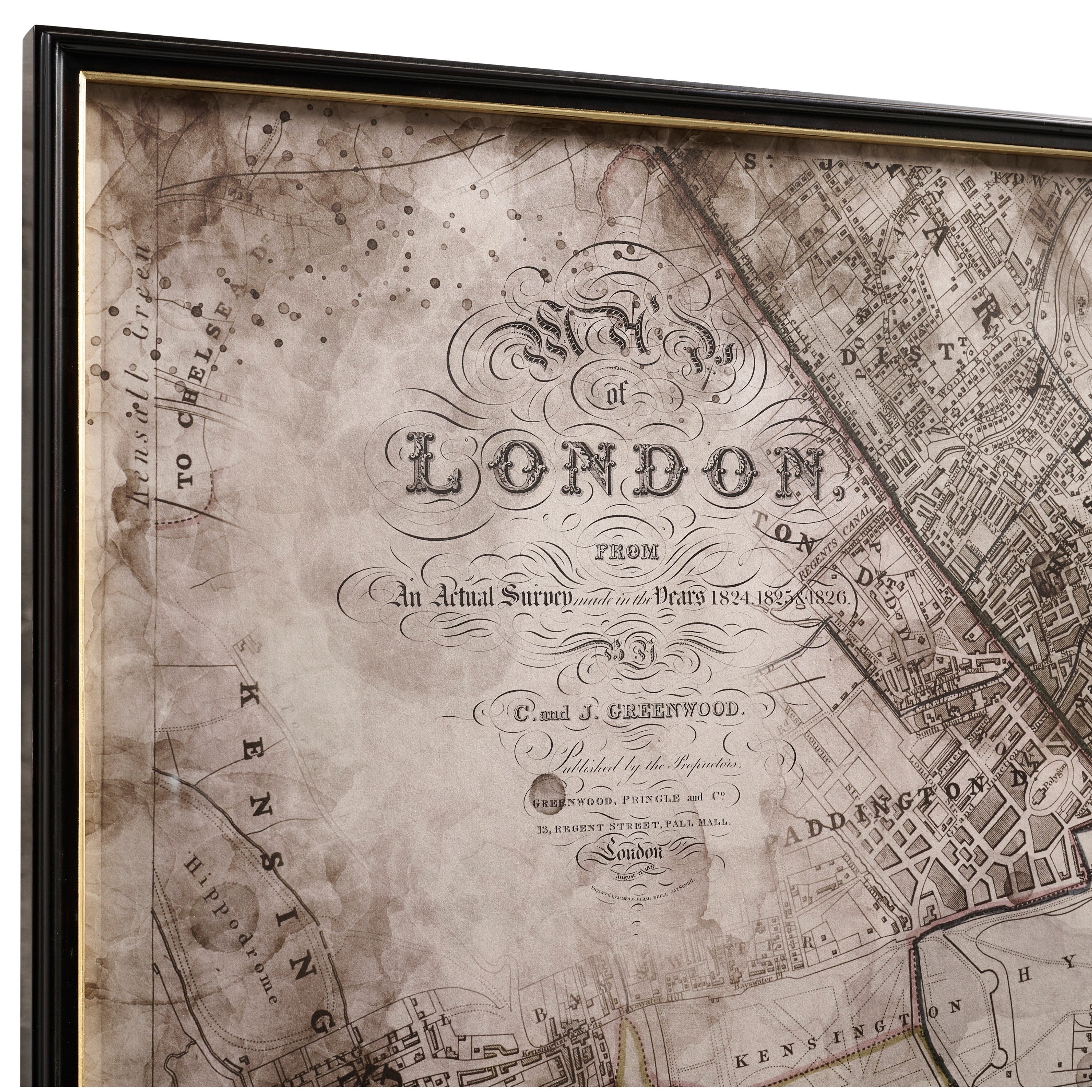 Jonathan Charles Districts of the Metropolis - Set of 6