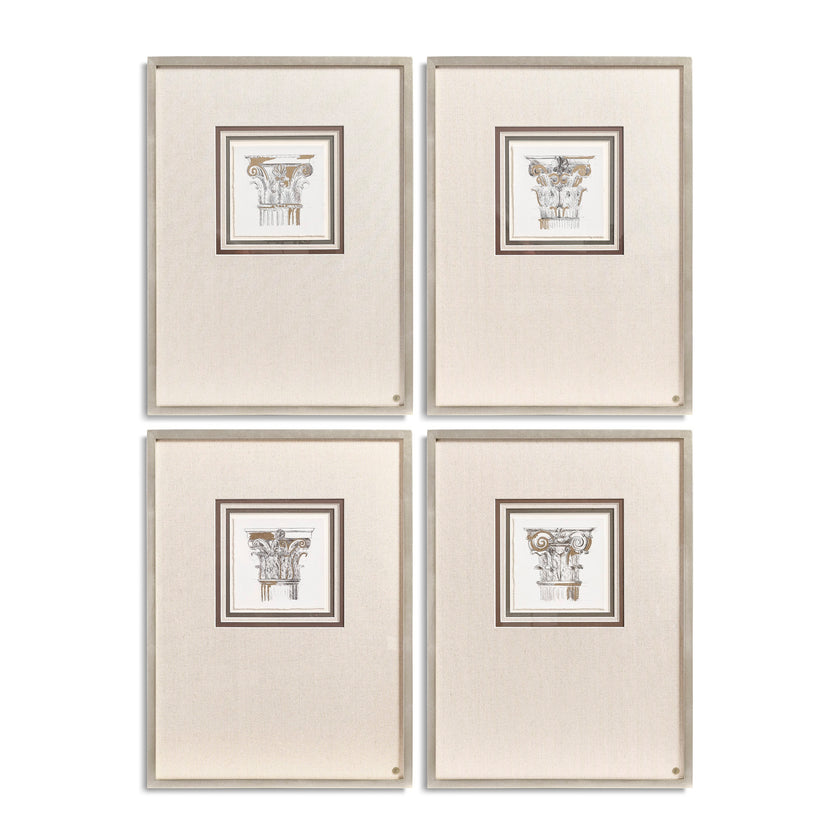 Jonathan Charles Corinthian Light - Set of 4