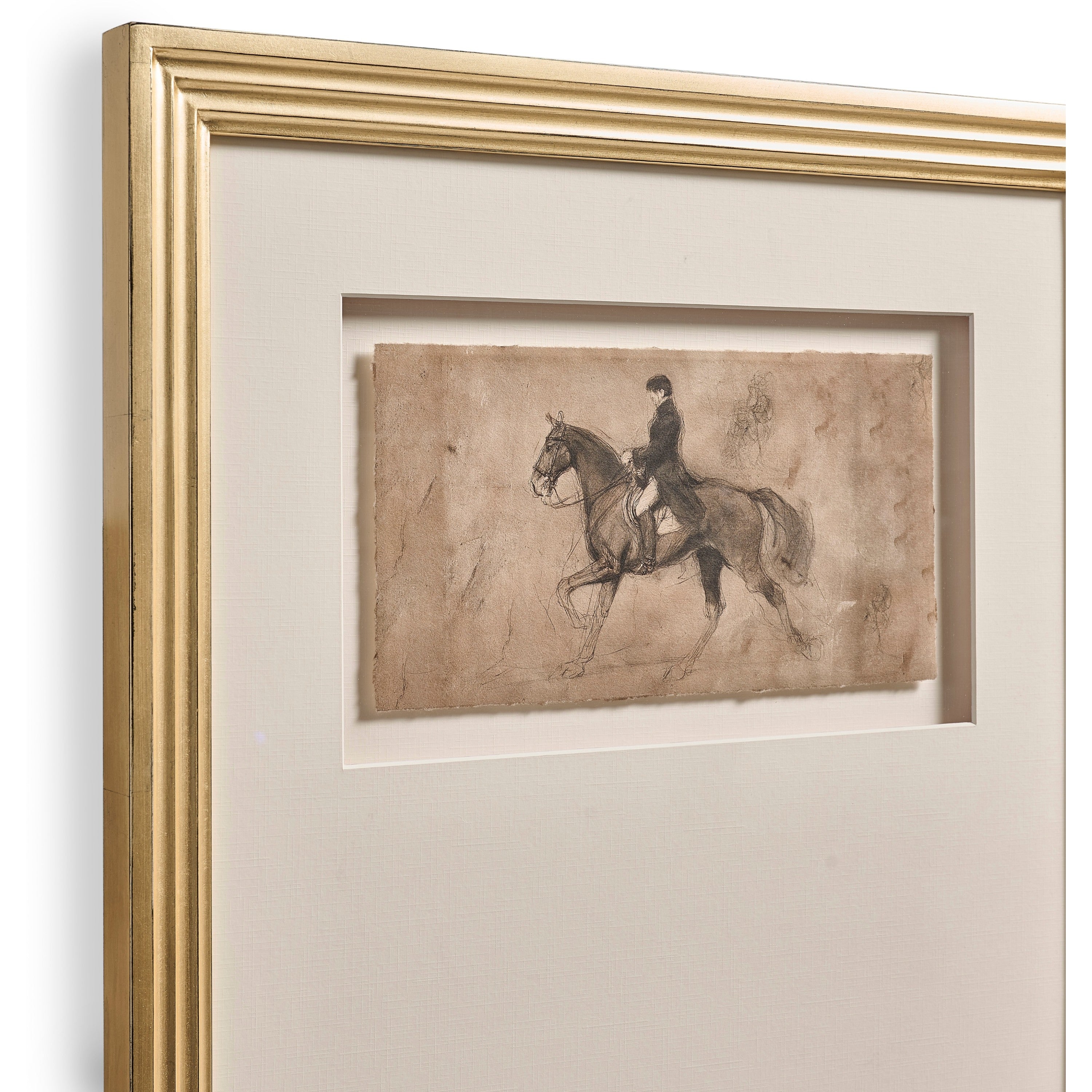 Jonathan Charles Equestrian Lines in Motion - Set of 4