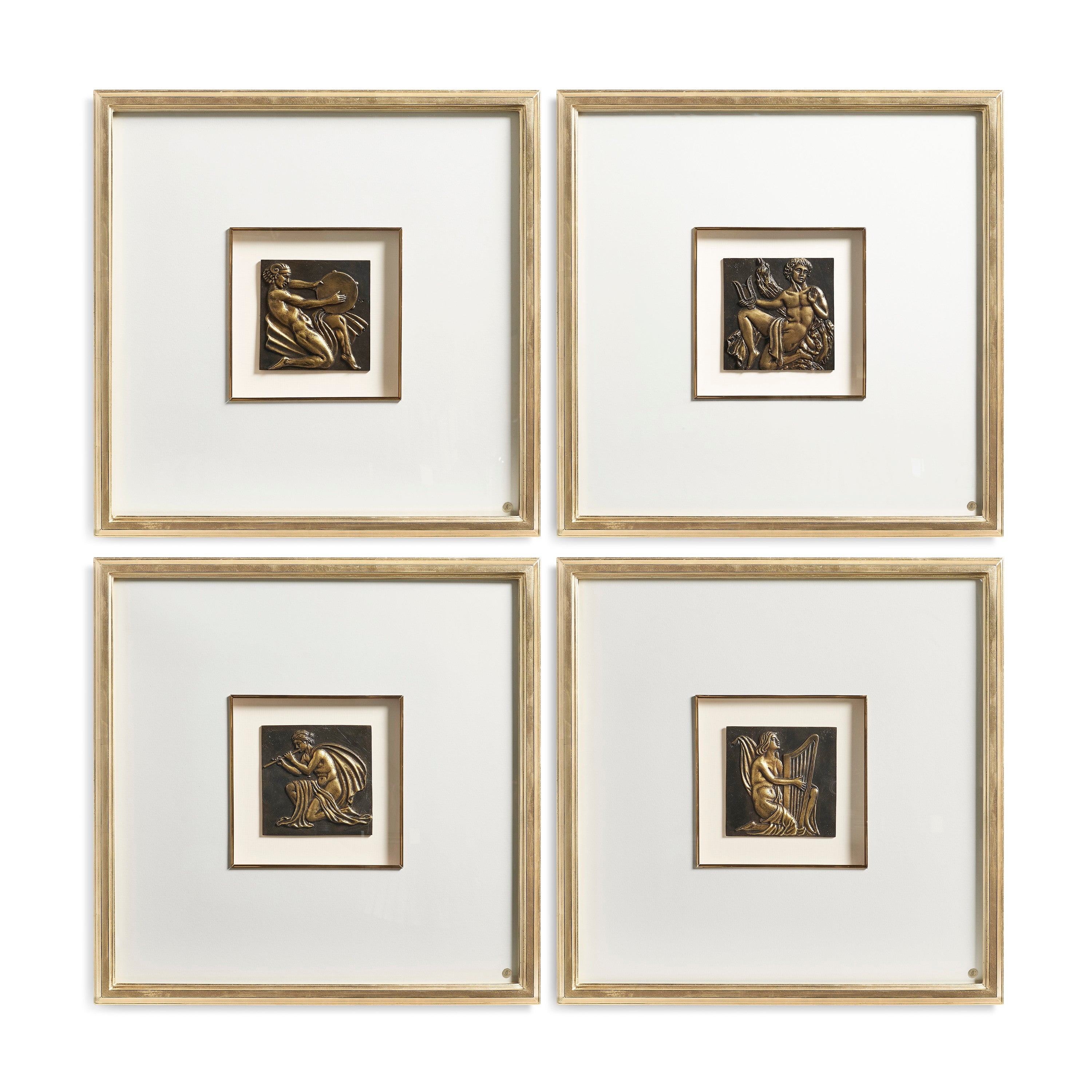Jonathan Charles The Music of Bronze - Set of 4