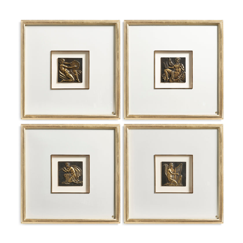 Jonathan Charles The Music of Bronze - Set of 4