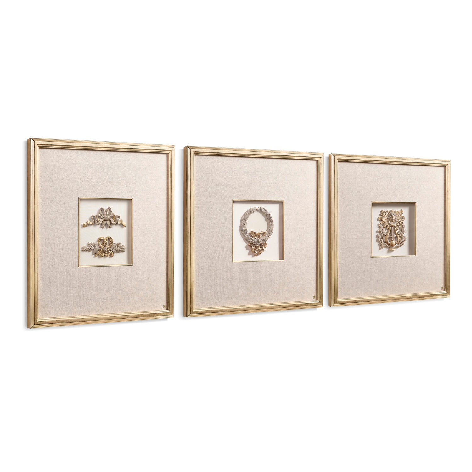 Jonathan Charles Ornaments of Legacy - Set of 3