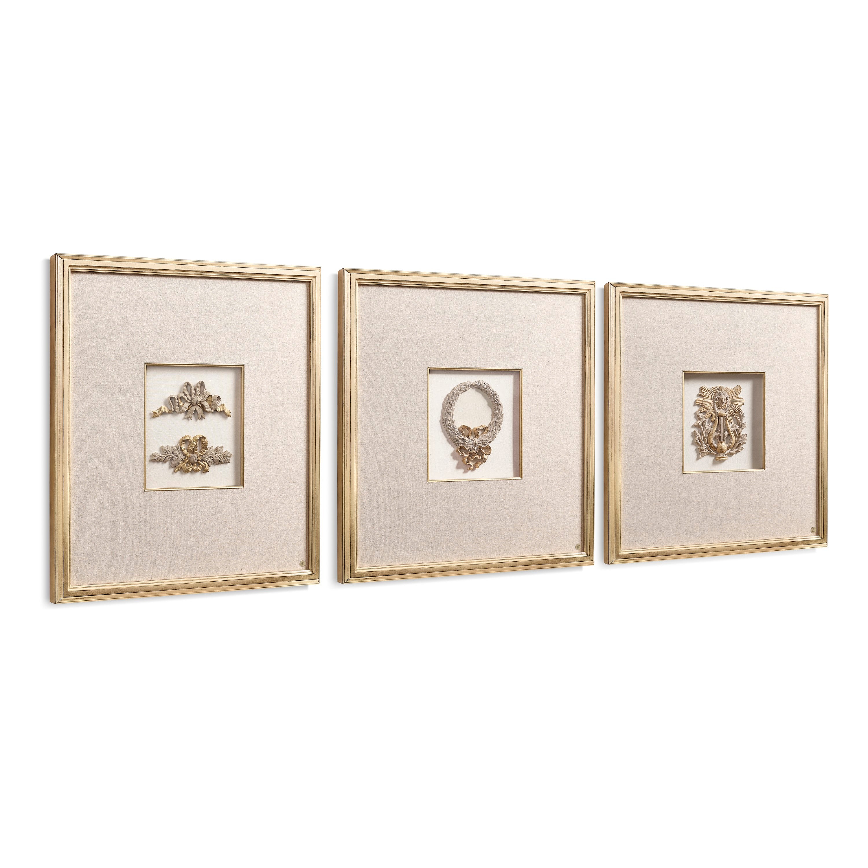 Jonathan Charles Ornaments of Legacy - Set of 3