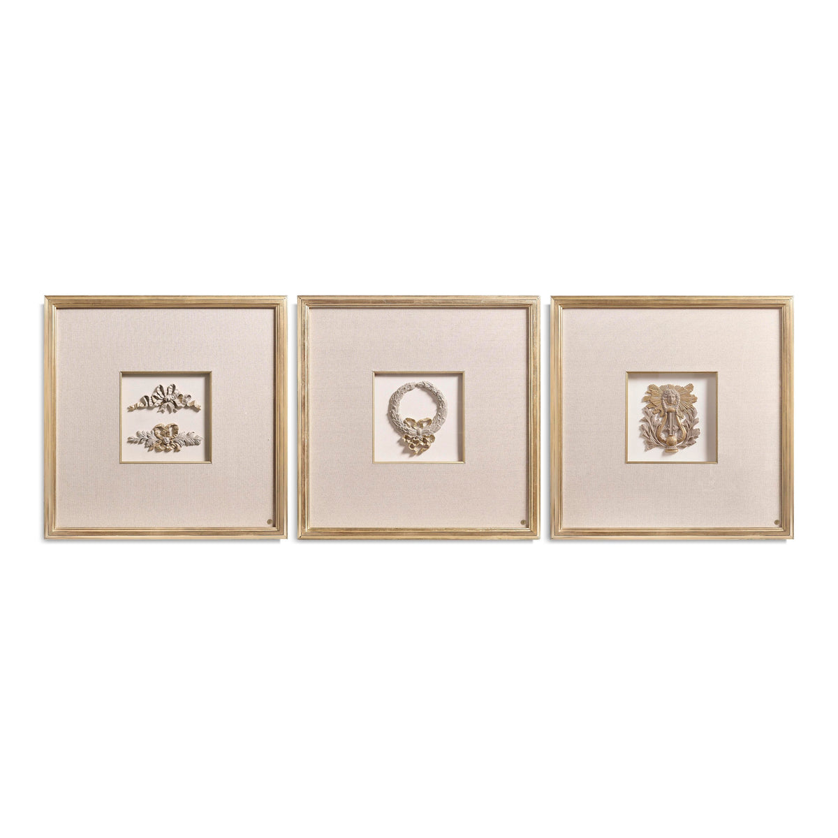 Jonathan Charles Ornaments of Legacy - Set of 3