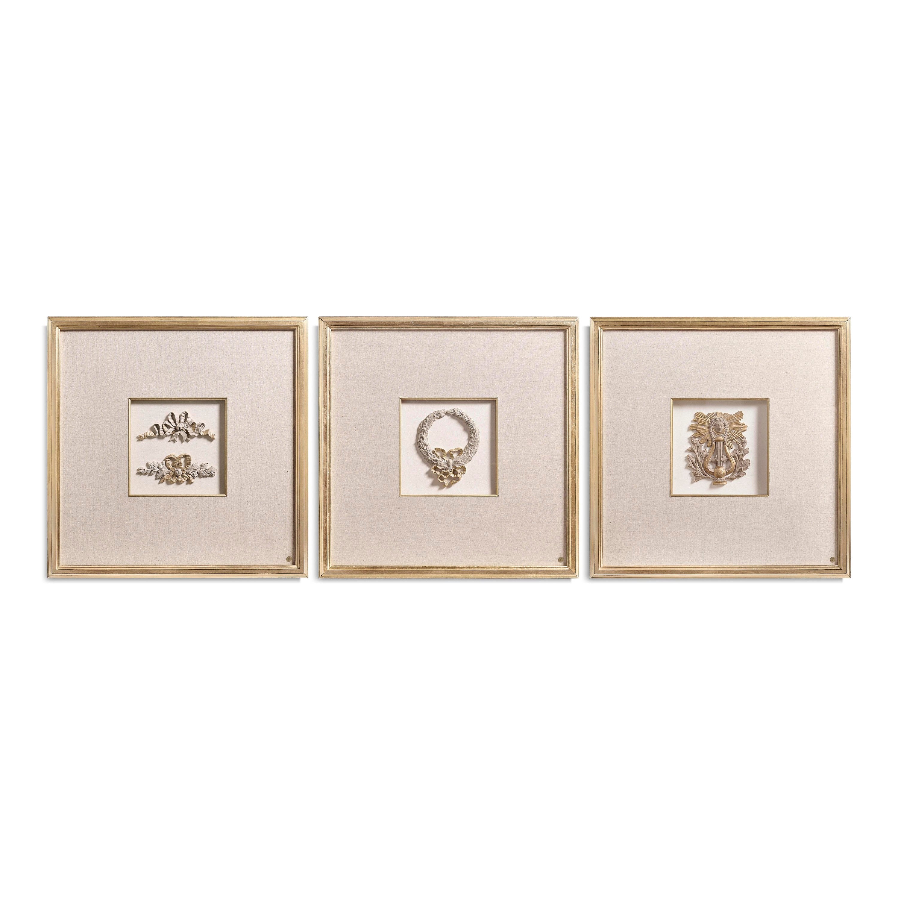 Jonathan Charles Ornaments of Legacy - Set of 3
