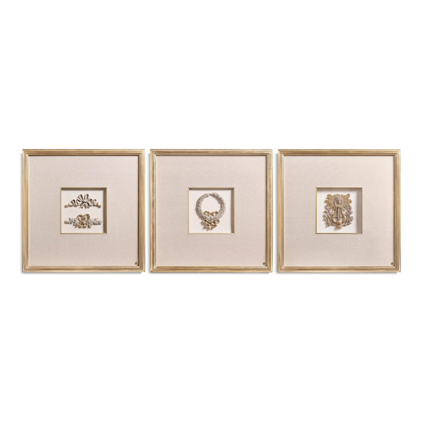 Jonathan Charles Ornaments of Legacy - Set of 3