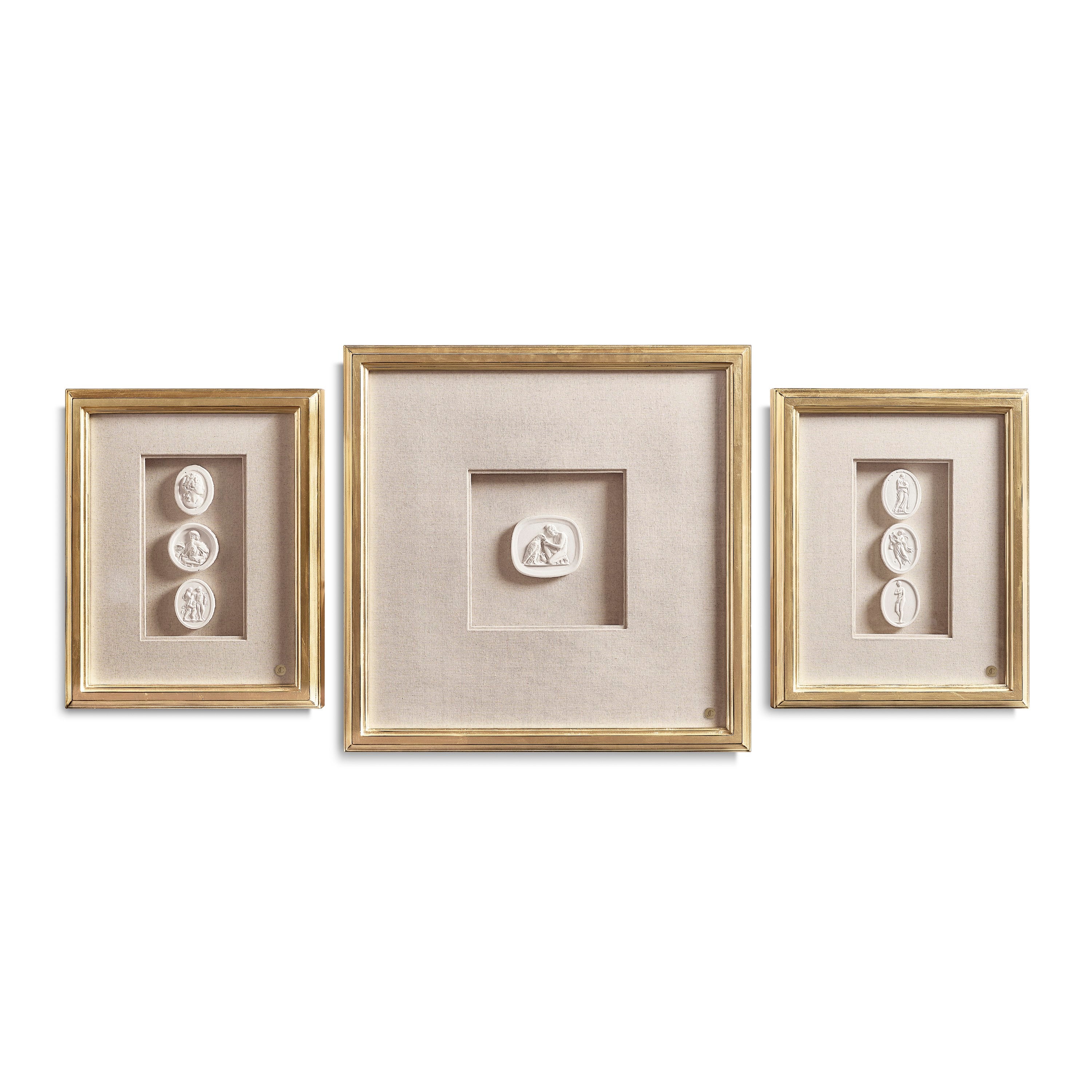 Jonathan Charles Cameo Profiles - Set of 3