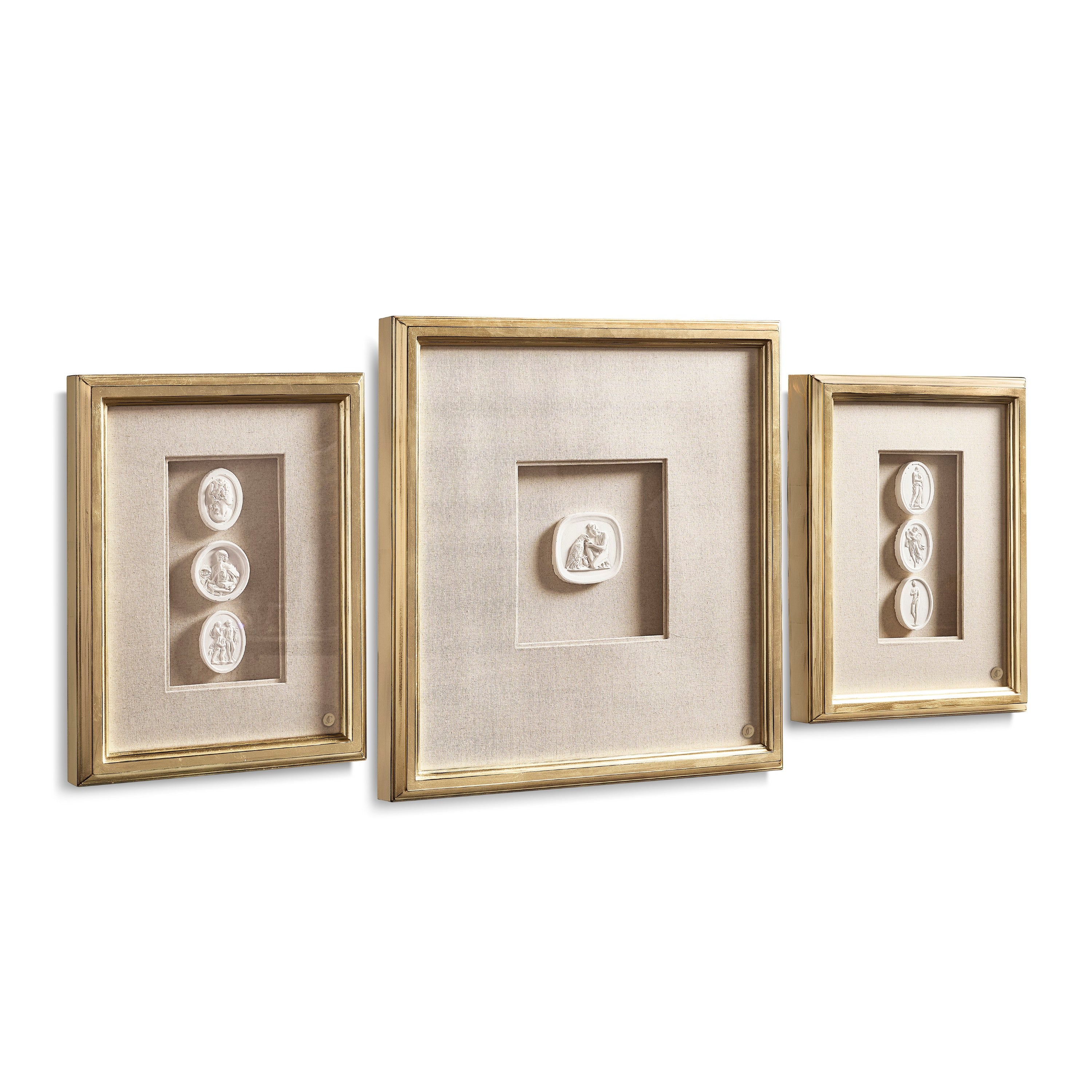 Jonathan Charles Cameo Profiles - Set of 3