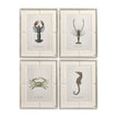 Jonathan Charles Vintage Marine Animals - Set of 4
