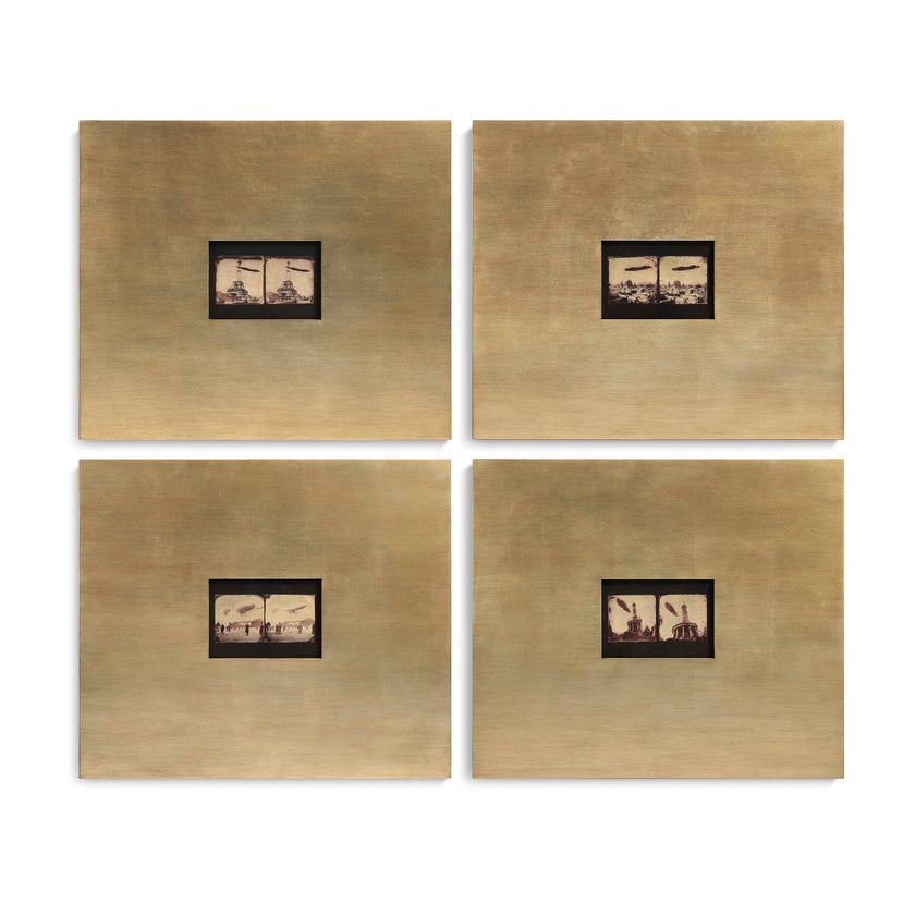Jonathan Charles First Light of Flight - Set of 4