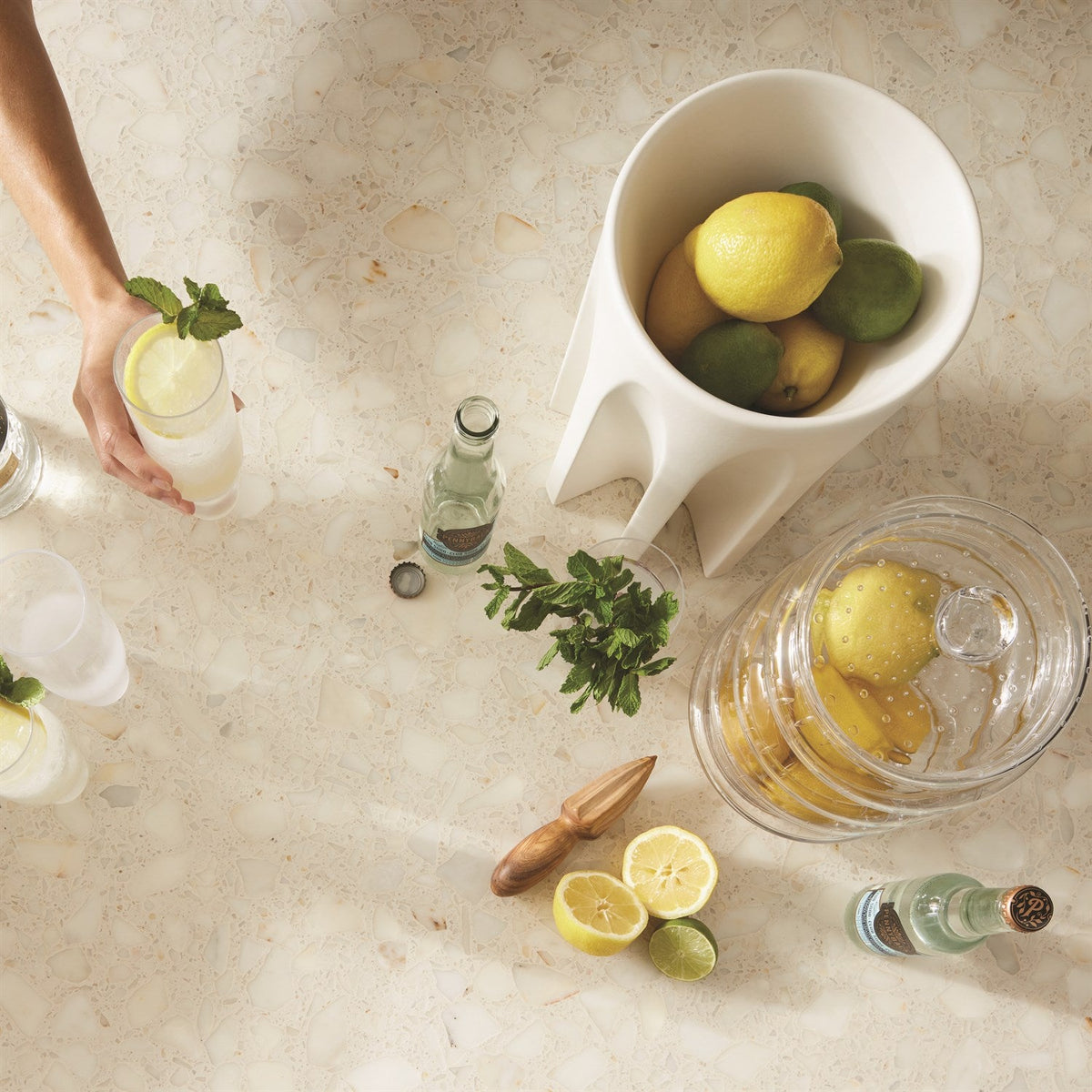 Global Views Nelle Decanter & Glass by Ashley Childers
