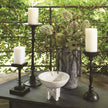 Global Views Normandie and Bretagne Vase - Dark Grey