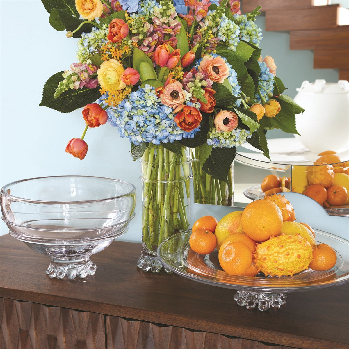 Global Views Verre Lisse Collection - Clear