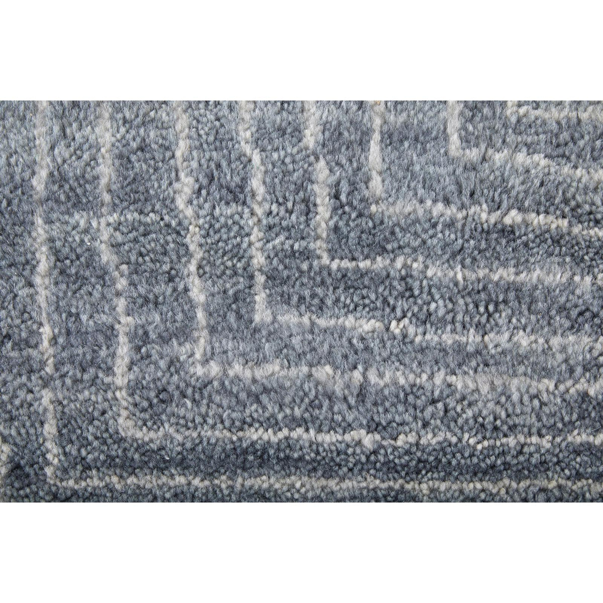 Feizy Agape 69H9F Modern Abstract Rug in Gray/Ivory
