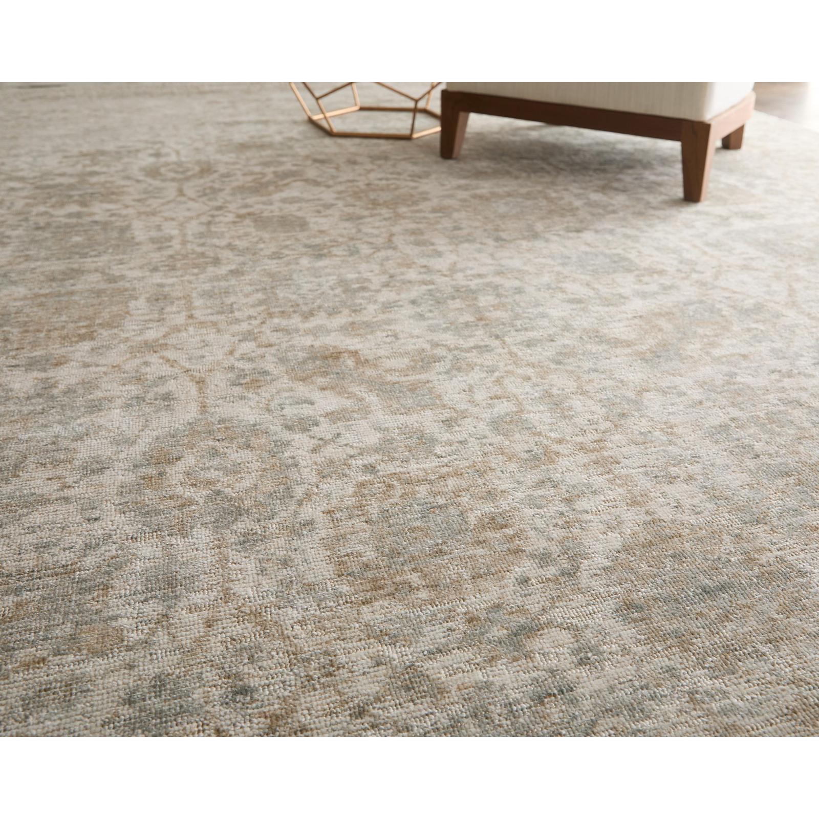 Feizy Loralai 8A64F Traditional Oriental Rug in Ivory/Tan/Green