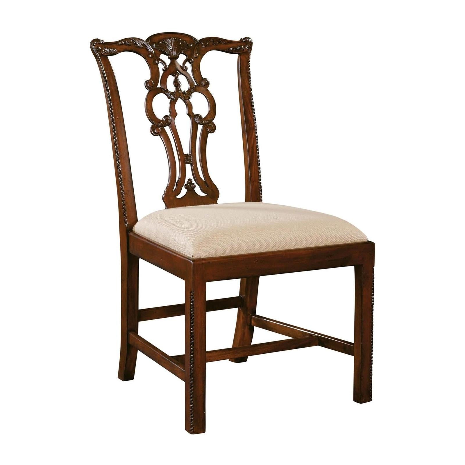 Maitland Smith Massachusetts Aged Regency Side Chair Clearance