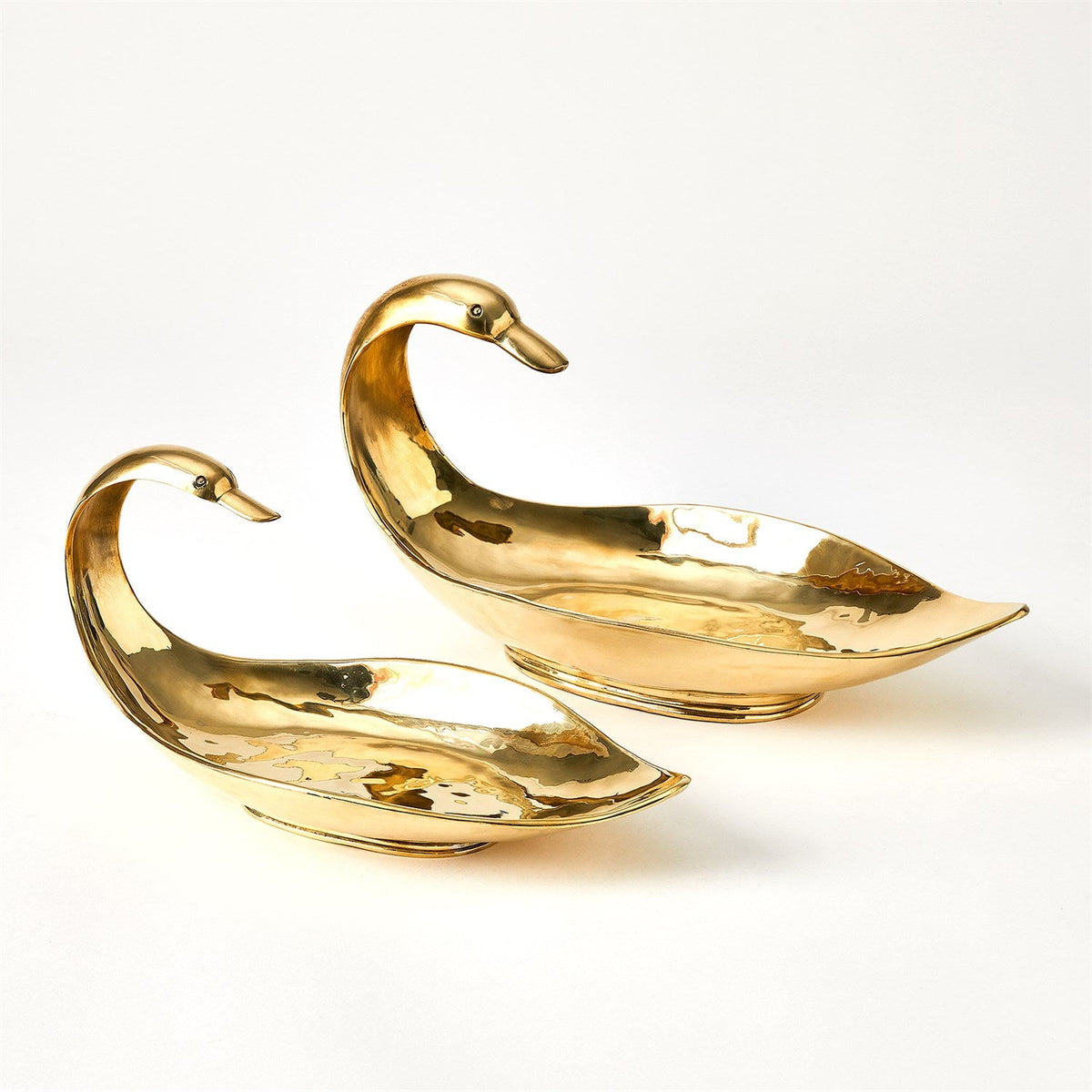 Global Views Brass Duck Bowl Polished