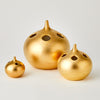 Global Views Matte Gold Oh No Vase