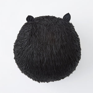 Global Views Black La Chatte Pillow Clearance