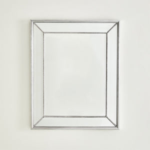 Global Views Silver Vermeil Rope Mirror