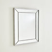 Global Views Silver Vermeil Rope Mirror