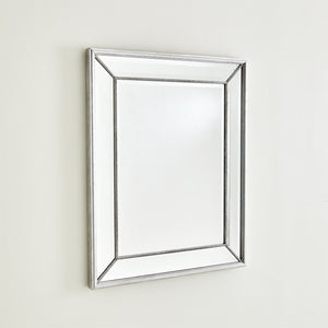 Global Views Silver Vermeil Rope Mirror
