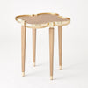 Global Views Quatrefoil Side Table