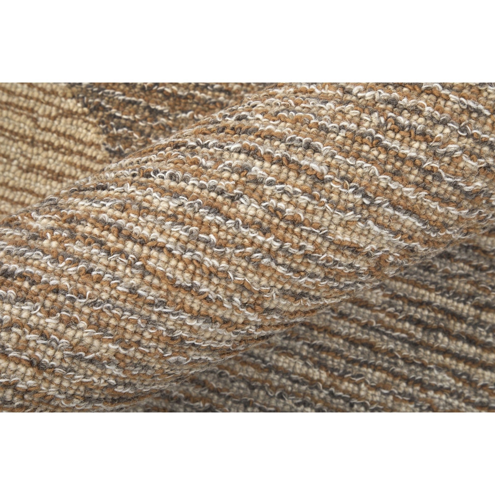 Feizy Pollock 8951F Modern Watercolor in Brown/Tan/Ivory