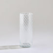 Global Views Glass Swirl Highball Glass