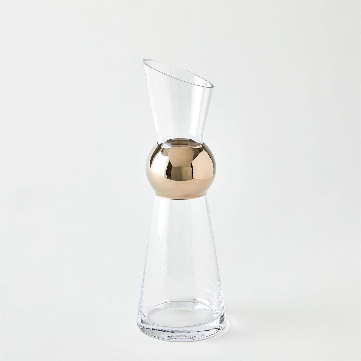 Global Views Platinum Metallic Orb Carafe