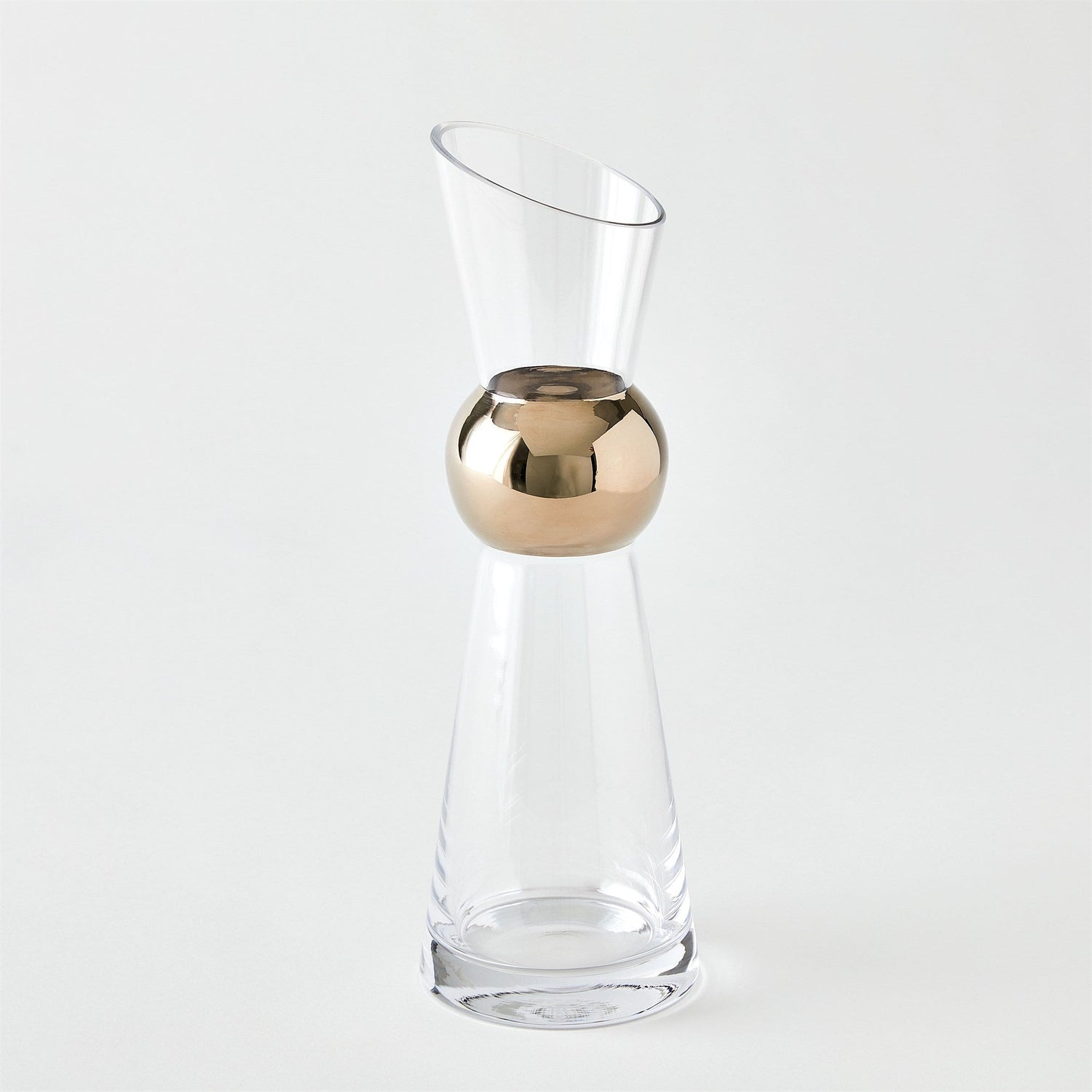 Global Views Platinum Metallic Orb Carafe